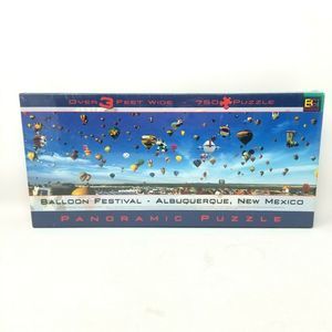 Buffalo Balloon Festival Panoramic Jigsaw Puzzle